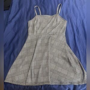 Plaid skater dress